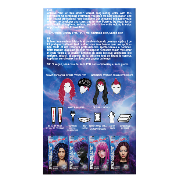 Manic Panic Red Velvet Inter-GEL-Actic Hair Color Kit