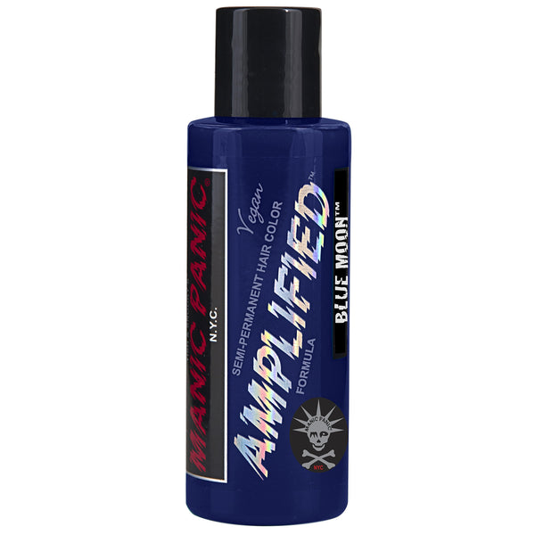 Manic Panic Blue Moon 118ml Amplified Squeeze Bottle Formula Hair Color