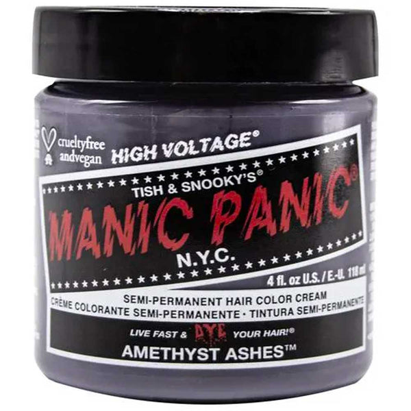 Manic Panic Amethyst Ashes 118ml High Voltage Classic Cream Formula Hair Color