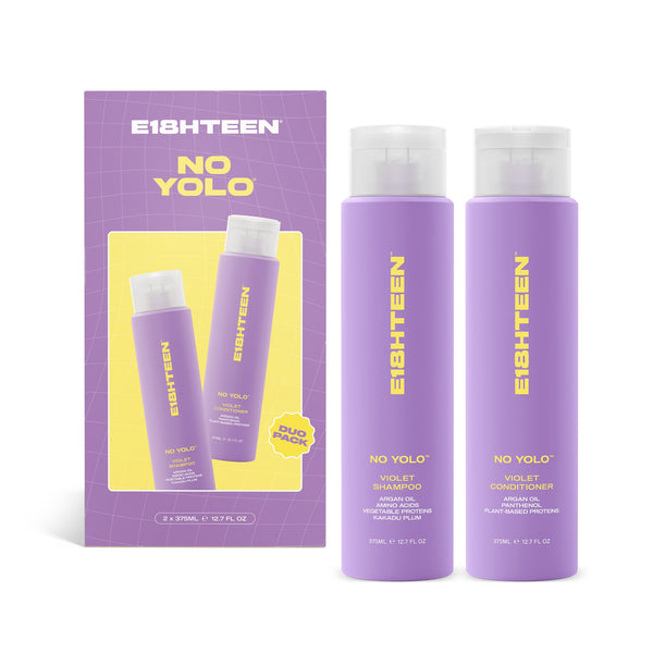 E18HTEEN No YOLO Violet Duo Pack 375ml