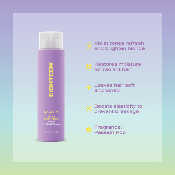 E18HTEEN No YOLO Violet Duo Pack 375ml
