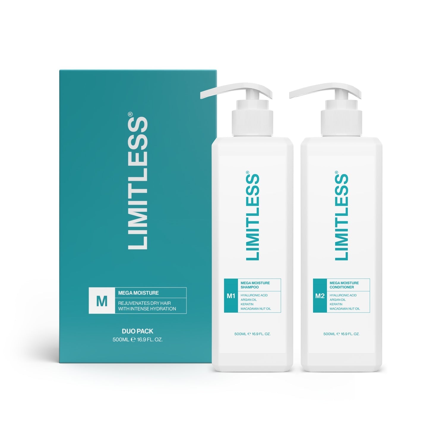 Limitless Mega Moisture Duo Pack 500ml Special