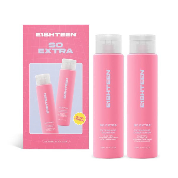 E18HTEEN So Extra Extensions Duo Pack 375ml