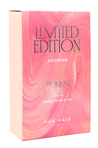 Nak Hair Nourish Shampoo & Conditioner 500ml Duo - Limited Edition