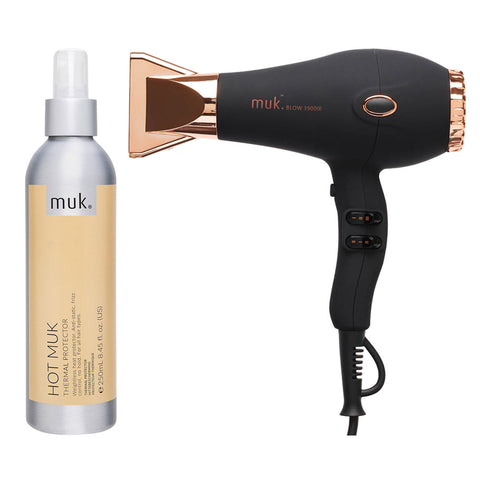 MUK Blow 3900IR Rose Gold & MUK Thermal Protector 250ml