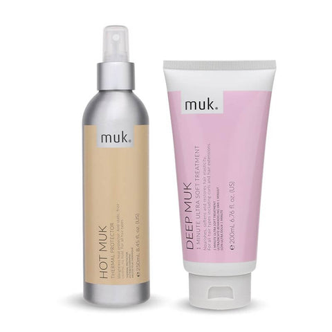 MUK Deep Treatment & Hot Thermal Protector Duo Pack