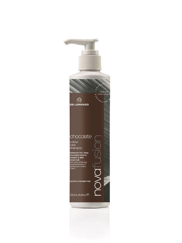 De Lorenzo Novafusion Colour Care Shampoo - Chocolate