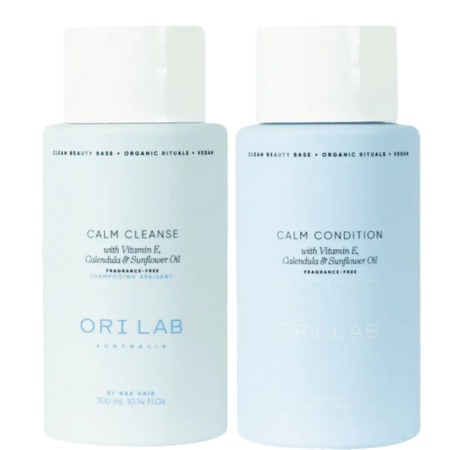 ORI LAB Calm Cleanse & Condition (2x300ml) Duo