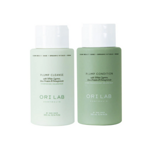 ORI LAB Plump Cleanse & Condition (2x300ml) Duo