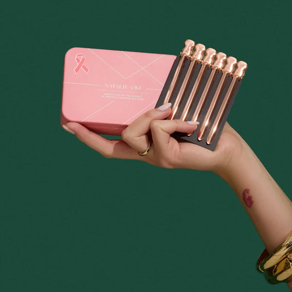 Natalie Anne PowerGrip Sectioning & Blowout Clips 15 Pack – Rose Gold