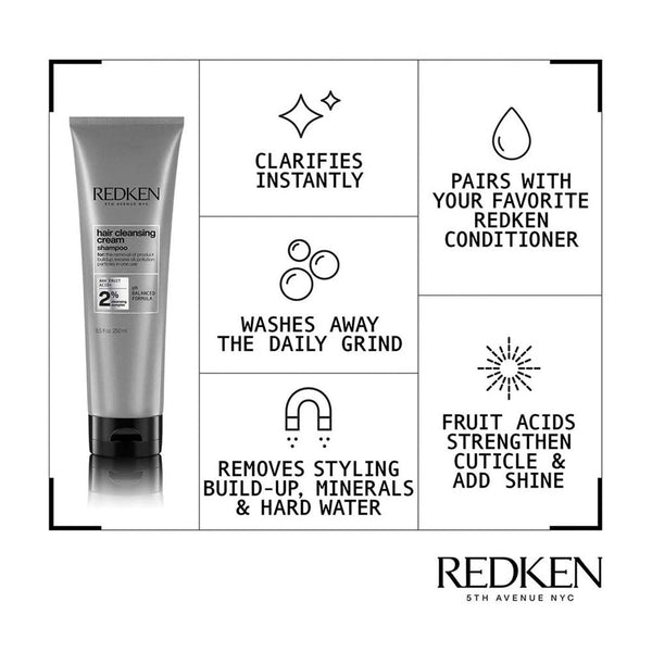 Redken Hair Cleansing Cream Clarifying Shampoo 250ml