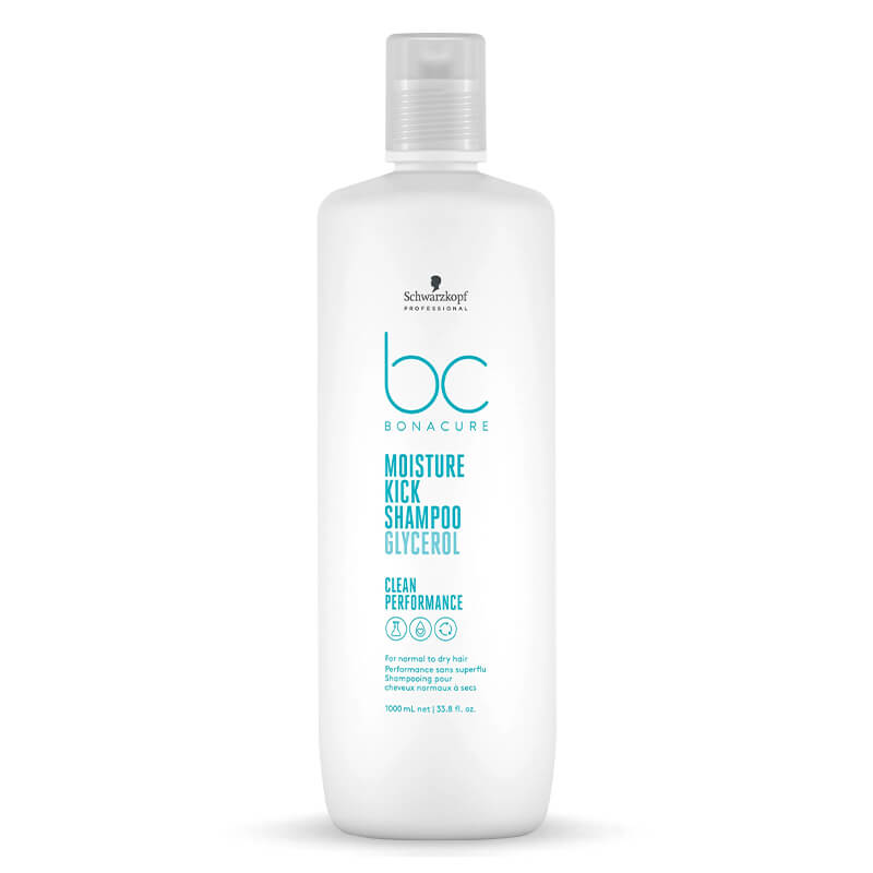 Schwarzkopf BC Clean Performance Moisture Kick Shampoo 1 Litre