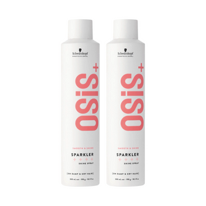 Schwarzkopf OSiS+ Sparkler Instant Sparkling Shine Spray 300ml Twin Pack