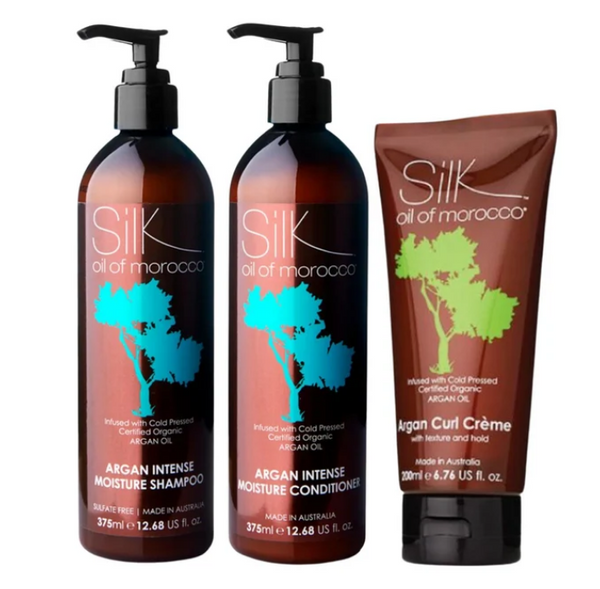 Silk Oil of Morocco Curly Girl Trio