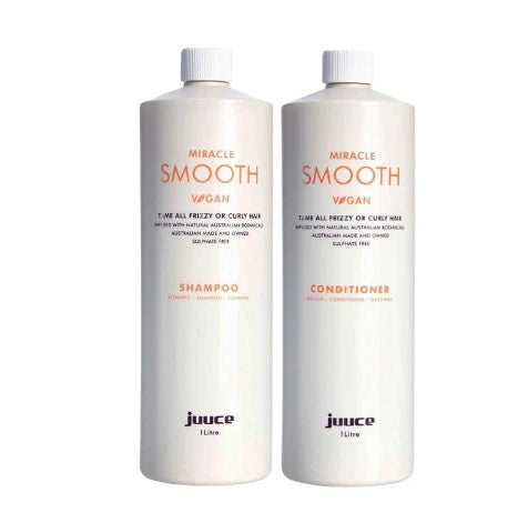 Juuce Miracle Smooth Shampoo & Conditioner Duo 1L