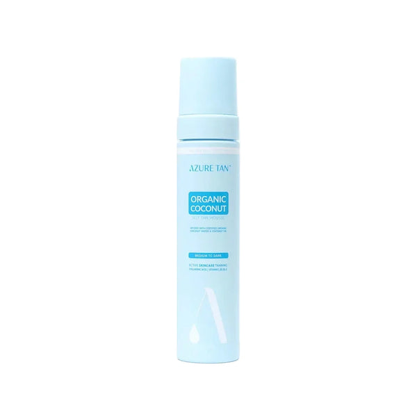 Azure Tan Self Tan Mousse Organic Coconut - Medium to Dark
