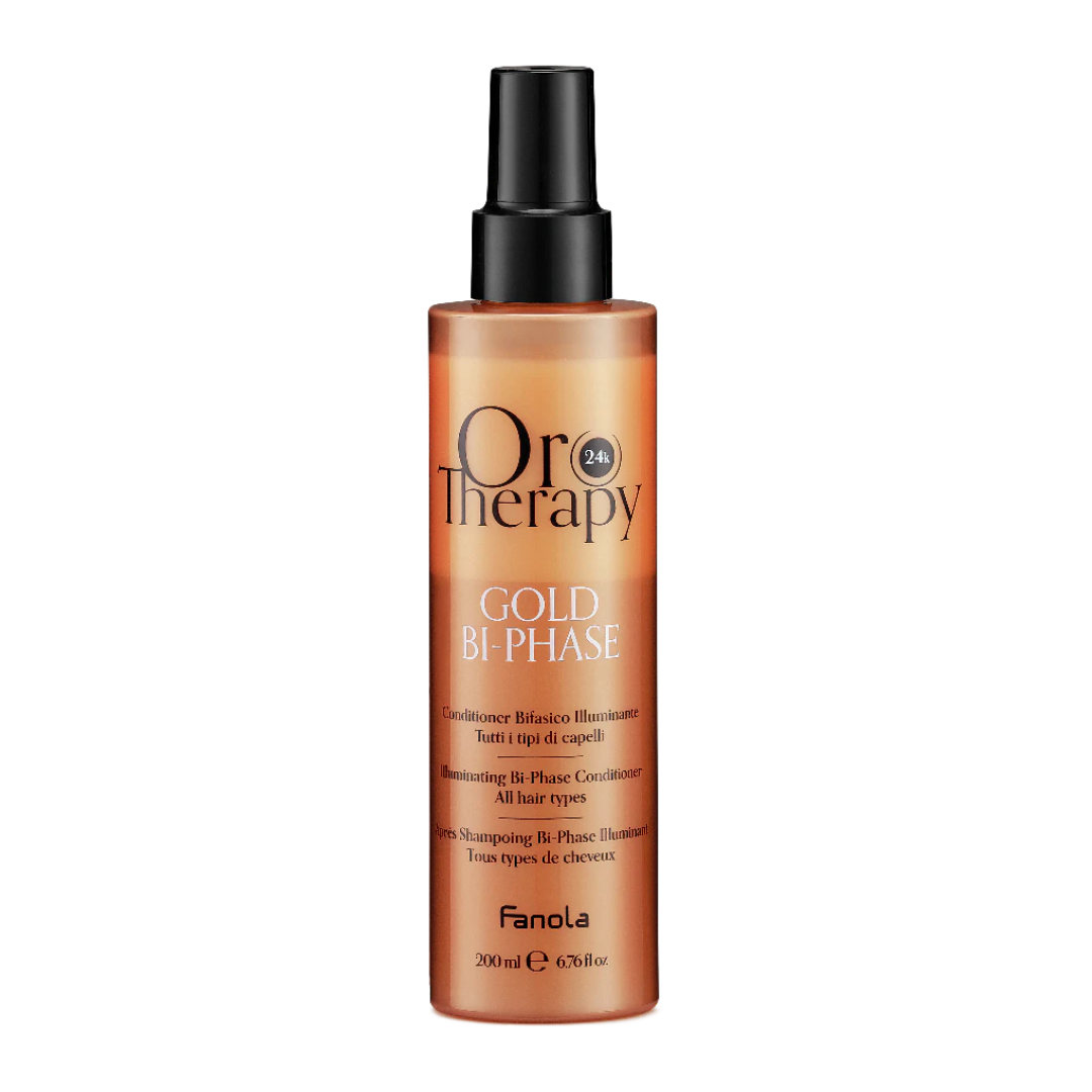 Fanola Orotherapy Gold Illuminating Bi Phase Leave-in Conditioner 200ml