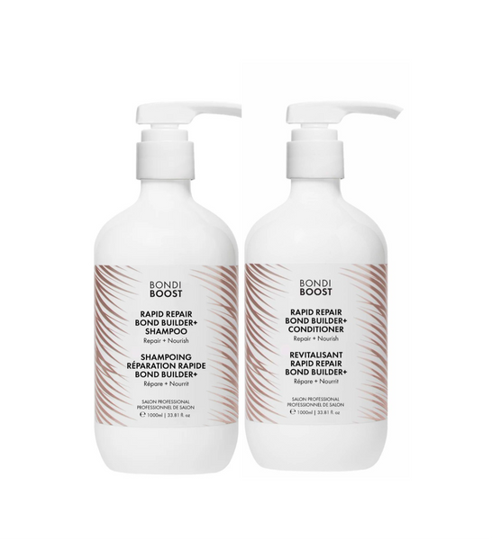 Bondi Boost Rapid Repair Bond Builder Shampoo & Conditioner 1000ml Duo