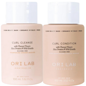 ORI Lab curl Cleanse And Calm 100ml Travel Duo