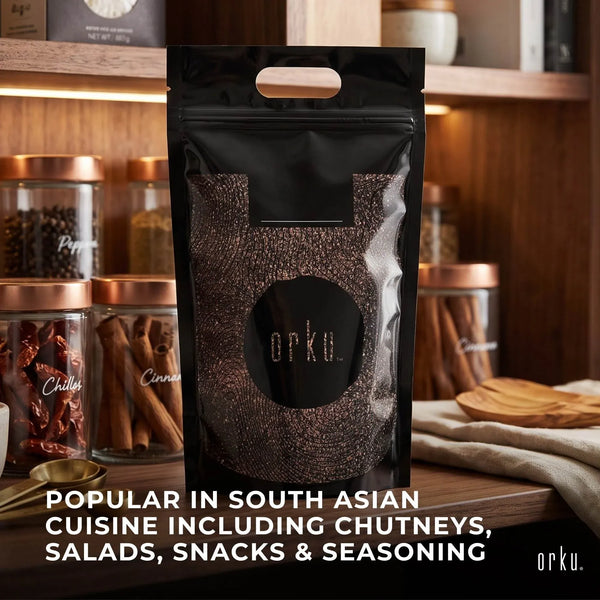 Orku 5Kg Himalayan Black Salt Cooking Kala Namak Vegan Seasoning