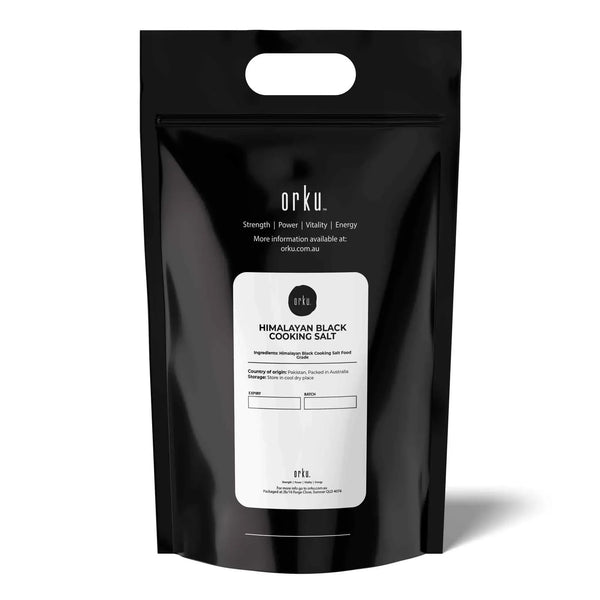 Orku Bulk 10Kg Himalayan Black Salt Cooking Kala Namak Vegan Seasoning