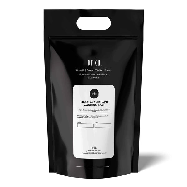 Orku 10Kg Himalayan Black Salt Cooking Kala Namak Vegan Seasoning