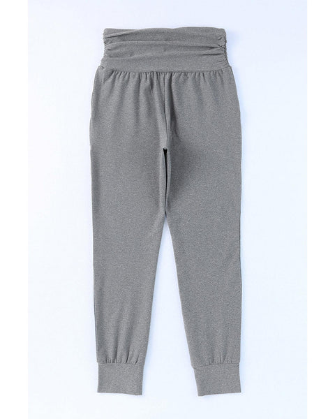 Azura Exchange Pleated Pocket Leggings - M