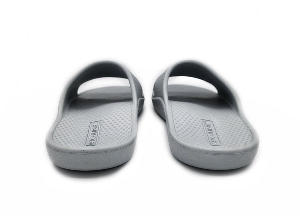 Archline Rebound Orthotic Slides Flip Flop Thongs Slip On Arch Support - Stone Grey - Euro 40