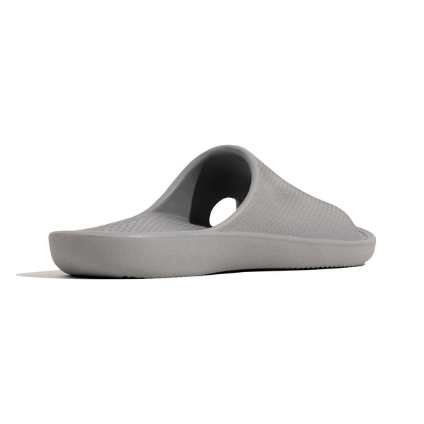 Archline Rebound Orthotic Slides Flip Flop Thongs Slip On Arch Support - Stone Grey - Euro 40