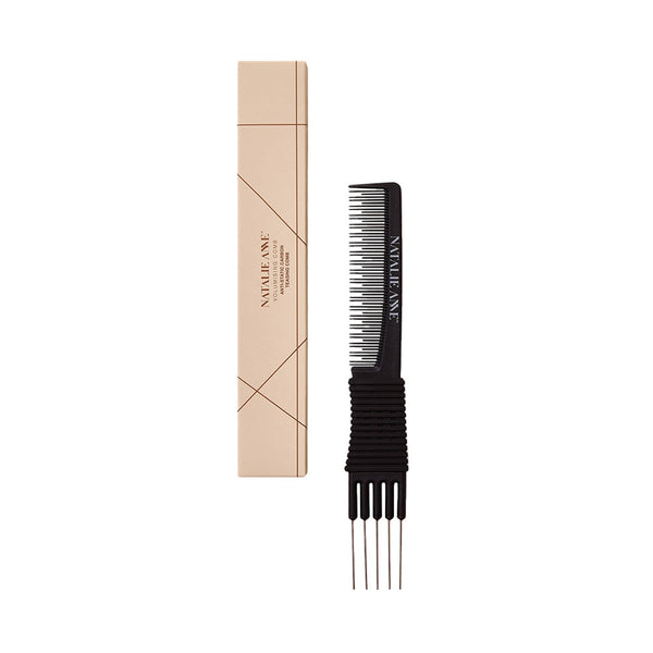 Natalie Anne Volumising Comb – Black
