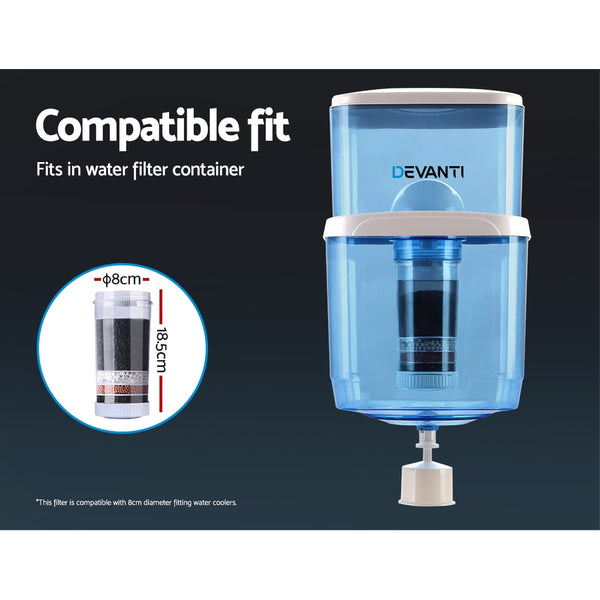 Devanti Water Cooler Dispenser 6-Stage Filter