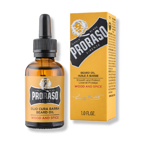 Proraso Beard Oil Wood and Spice 30ml