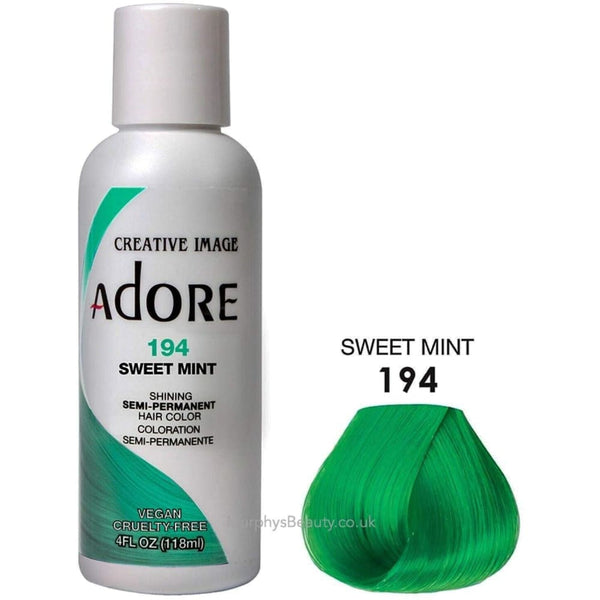 Adore Shining Semi Permanent Hair Color, Sweet Mint, 118 Ml, 4 Ounce