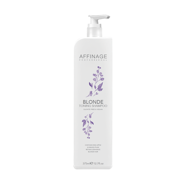 Affinage Cleanse & Care Blonde Toning Shampoo - 375ml