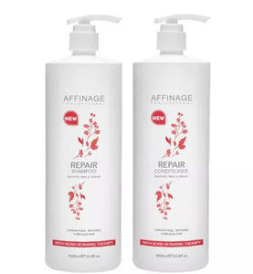 Affinage Repair Shampoo & Conditioner 1000ml 1Litre Duo