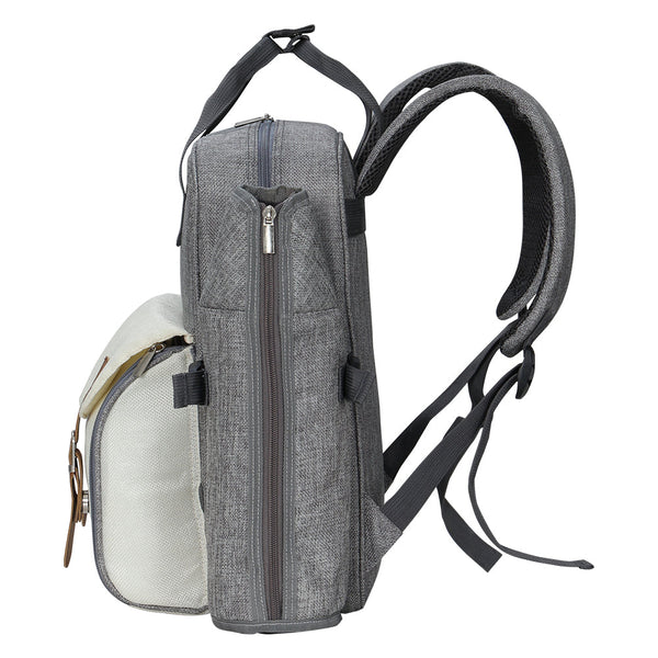 Alfresco 4 Person Picnic Basket Set Backpack Bag Insulated