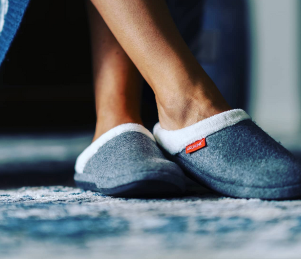 ARCHLINE Orthotic Slippers Slip On Arch Scuffs Orthopedic