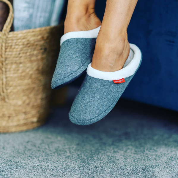 ARCHLINE Orthotic Slippers Slip On Arch Scuffs Orthopedic
