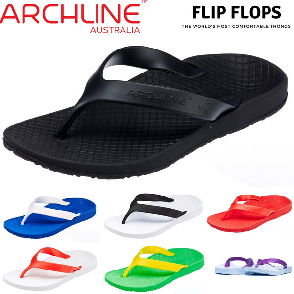 ARCHLINE Orthotic Thongs Arch Support Shoes Footwear Flip