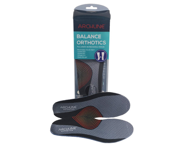 ARCHLINE Orthotics Insoles Balance Full Length Arch Support