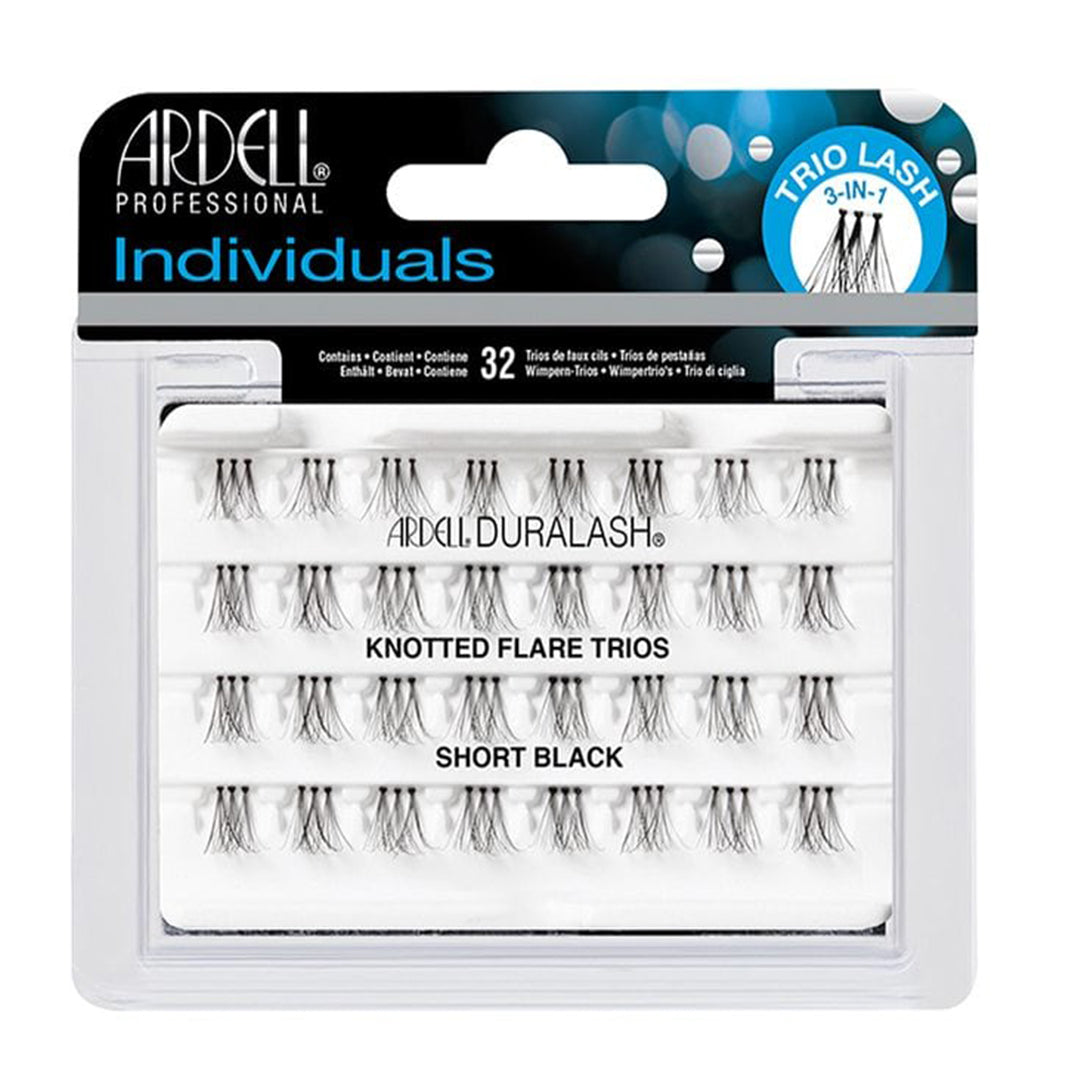 Ardell Duralash Individual Knotted Flare Trio Lashes Short