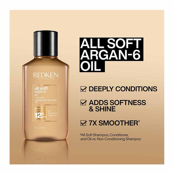 Redken All Soft Argan 6 Oil 100ml