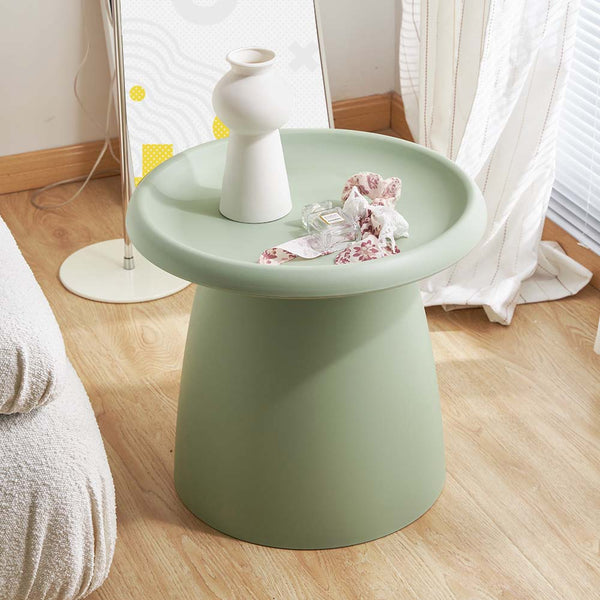Artiss Coffee Table Round 52CM Plastic Green - Occasions >