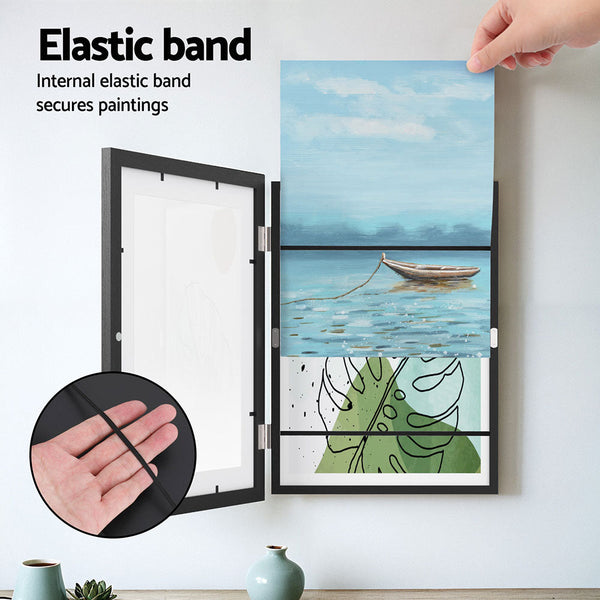 Artiss Photo Frame A4 3PCS Set - Home & Garden > Decor >