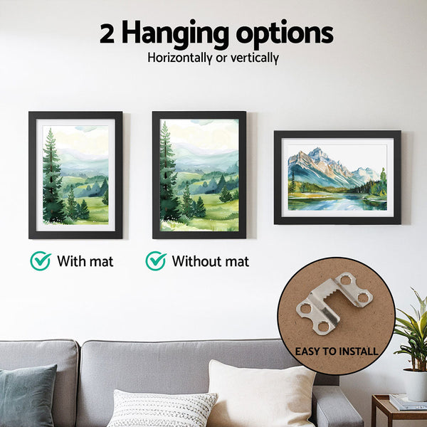 Artiss Photo Frame A4 3PCS Set - Home & Garden > Decor >