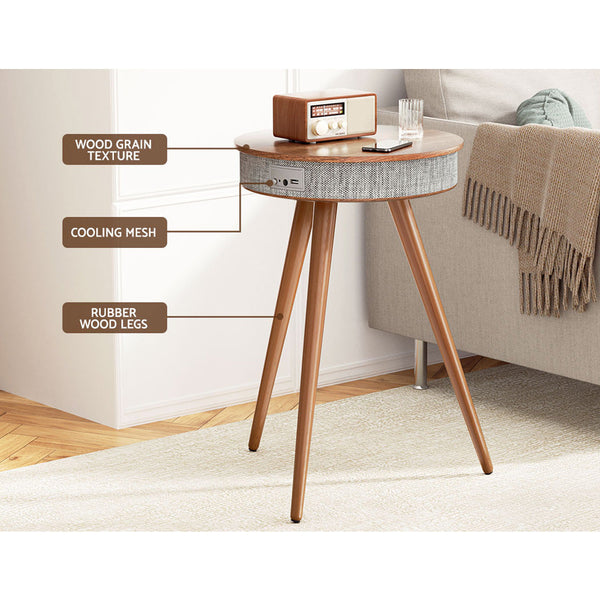 Artiss Smart Coffee Table Wireless Charging Bluetooth