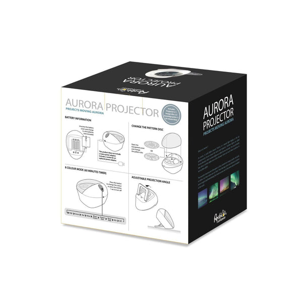 Aurora Projector Moving Night Light 8 Colour Mode - Kids