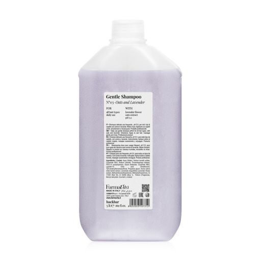 Backbar Gentle Shampoo No 3 Oats & Lavender 5L