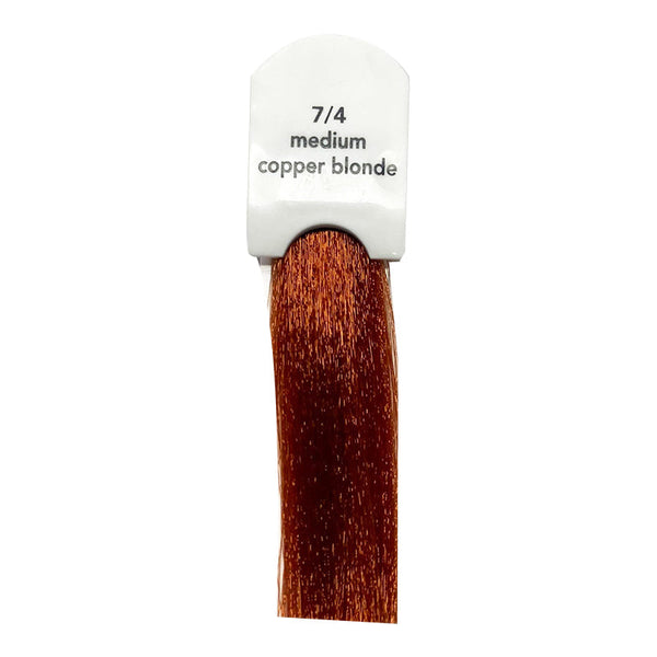 Bhave 360 & 180 Color Range - 7/4 Med Copper Blonde - Color