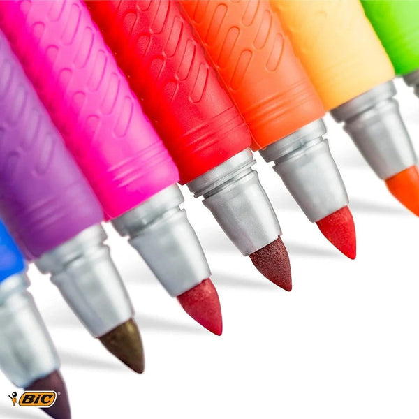 BiC Intensity Permanent Markers - 1 Pack of 12 - Assorted